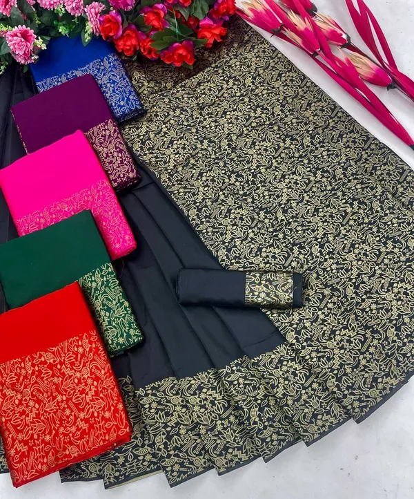 Pink_Woven_Banarasi_Jacquard_Saree_(Pink)